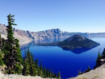 200% Blue (#nofilter), this is Crater Lake!
